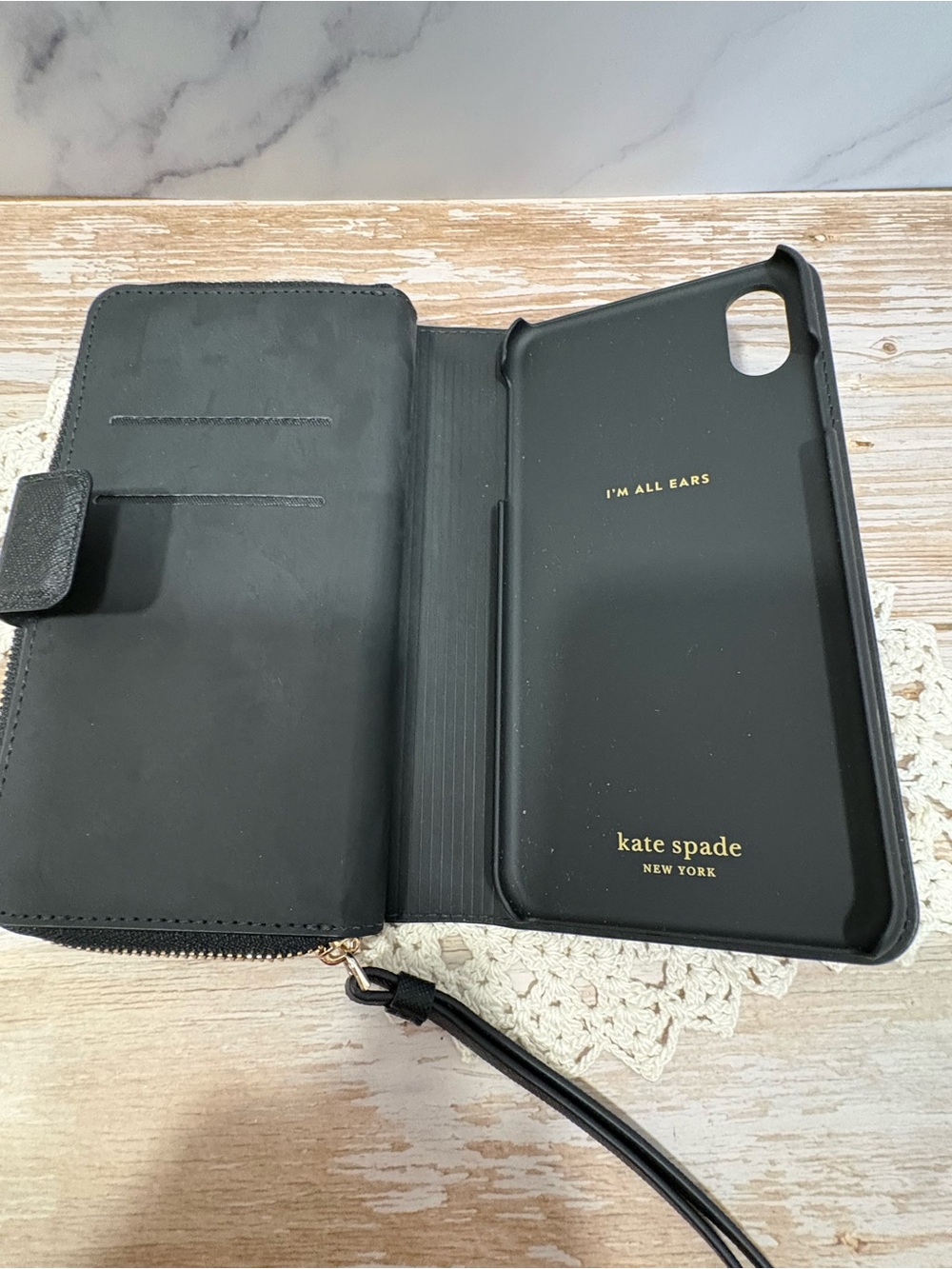 ♠️ kate spade cameron zip leather wristlet folio case ♠️ - Picture 7 of 12